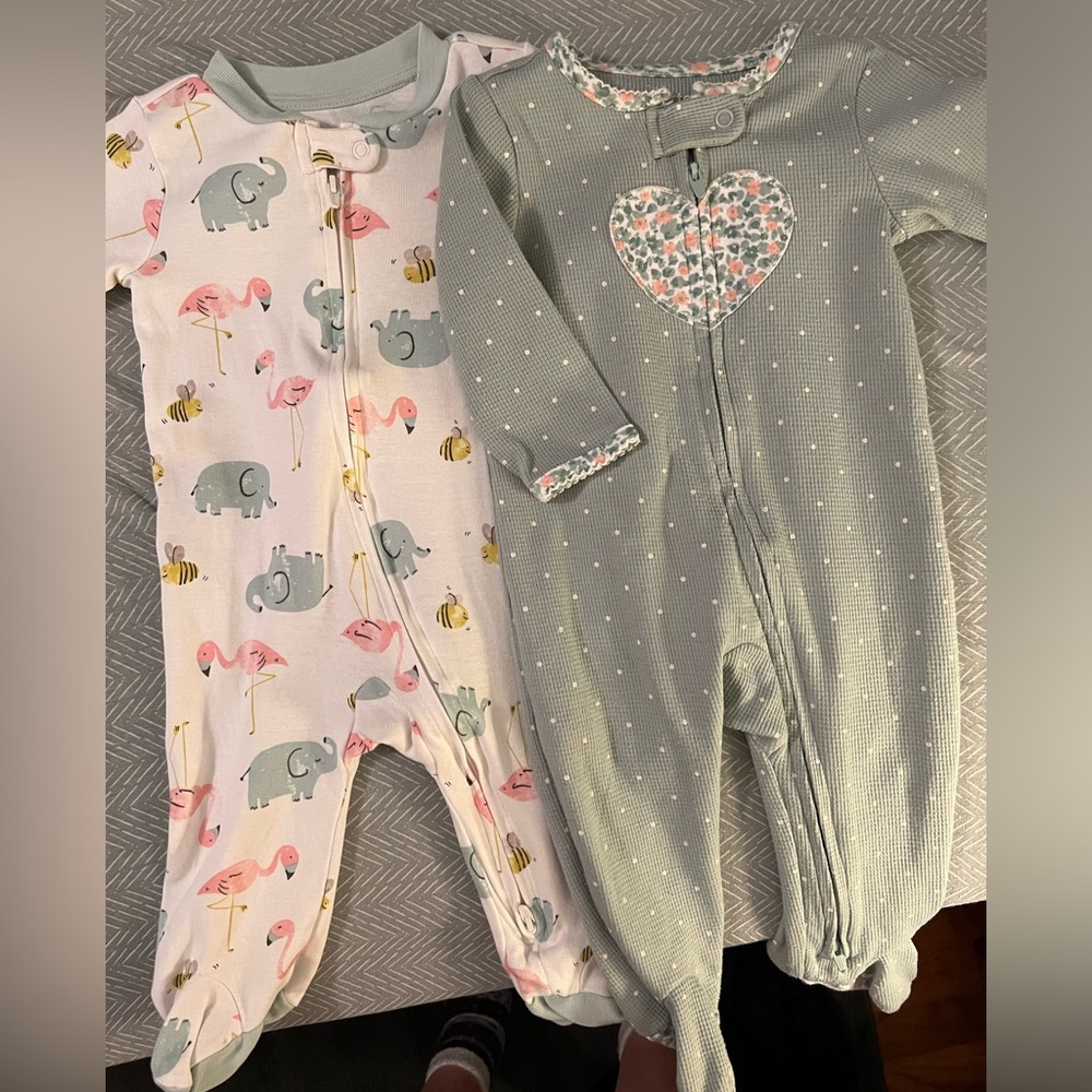 Infant footed pajamas